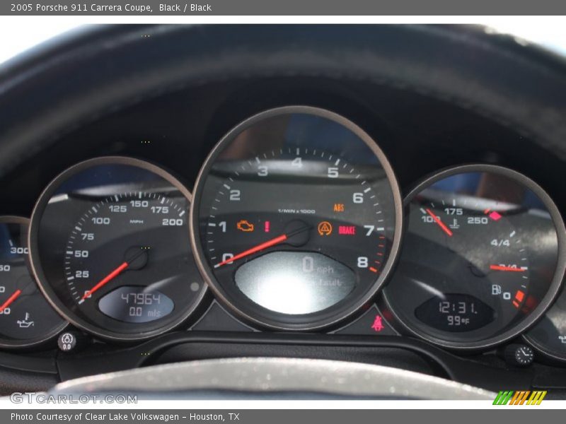 Black / Black 2005 Porsche 911 Carrera Coupe