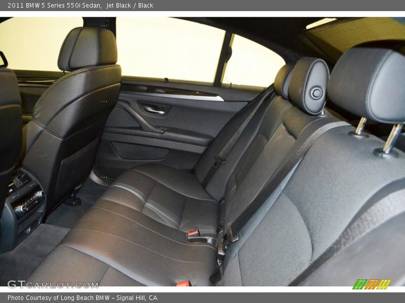 Jet Black / Black 2011 BMW 5 Series 550i Sedan