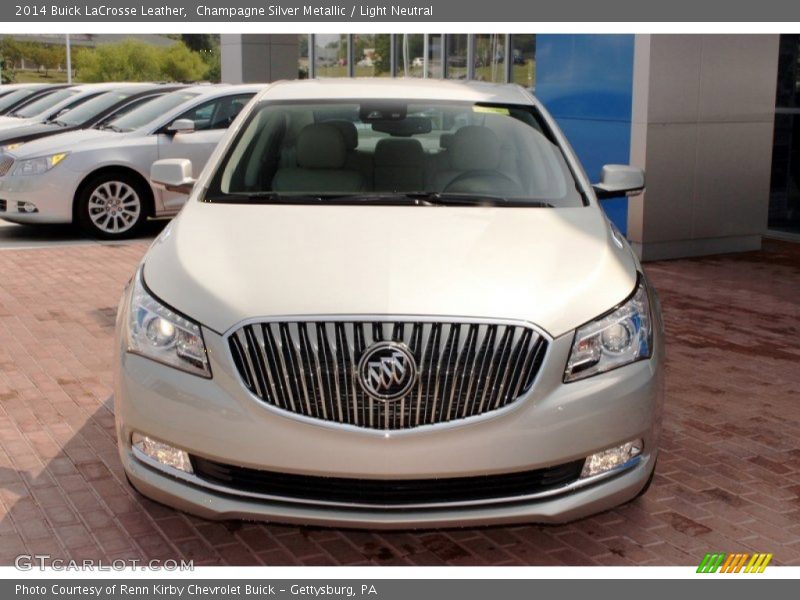 Champagne Silver Metallic / Light Neutral 2014 Buick LaCrosse Leather