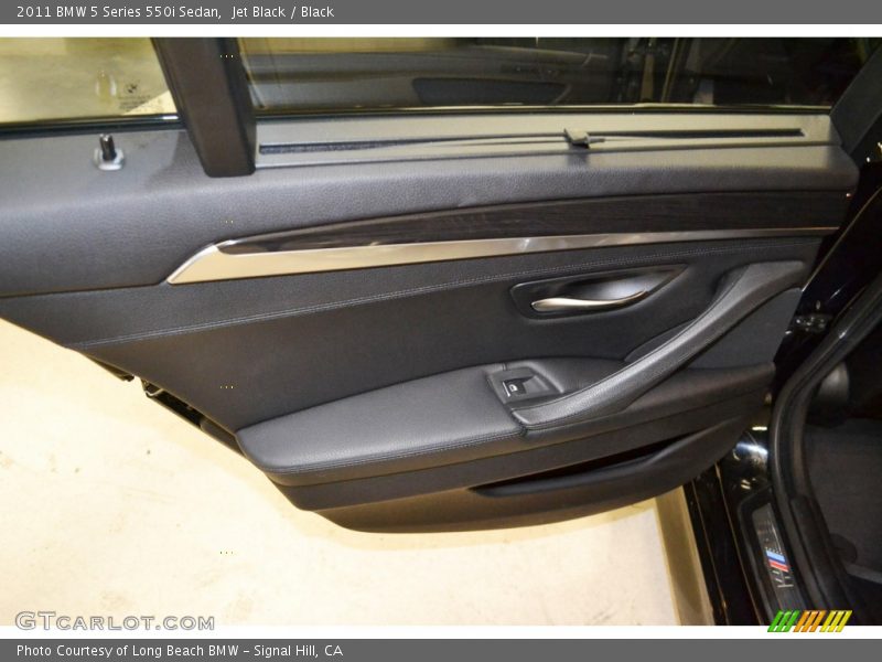 Jet Black / Black 2011 BMW 5 Series 550i Sedan