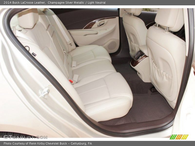 Rear Seat of 2014 LaCrosse Leather