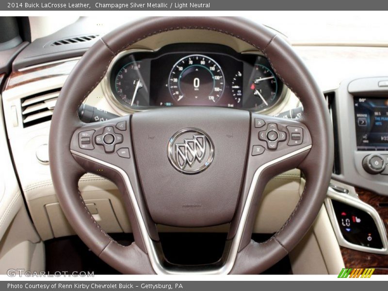  2014 LaCrosse Leather Steering Wheel