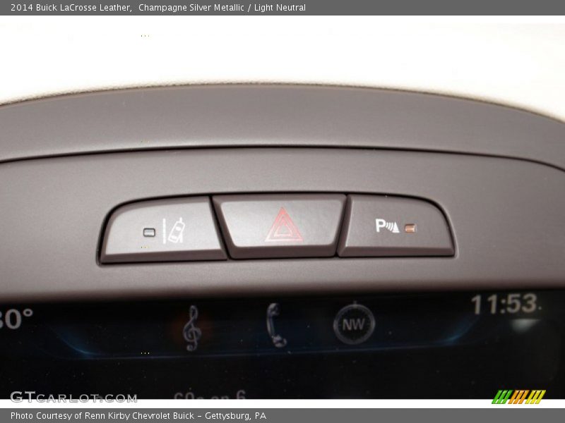 Controls of 2014 LaCrosse Leather