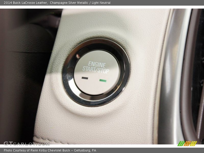 Controls of 2014 LaCrosse Leather