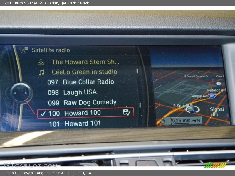 Jet Black / Black 2011 BMW 5 Series 550i Sedan