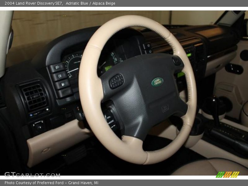Adriatic Blue / Alpaca Beige 2004 Land Rover Discovery SE7