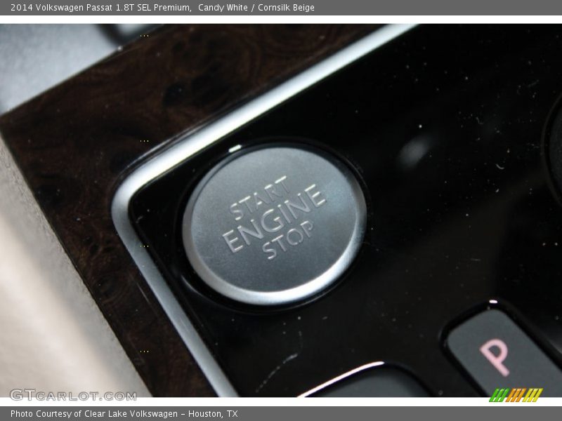 Candy White / Cornsilk Beige 2014 Volkswagen Passat 1.8T SEL Premium