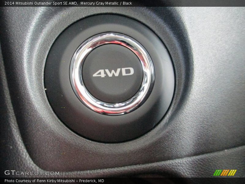 Mercury Gray Metallic / Black 2014 Mitsubishi Outlander Sport SE AWD