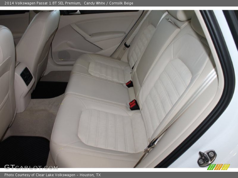 Candy White / Cornsilk Beige 2014 Volkswagen Passat 1.8T SEL Premium