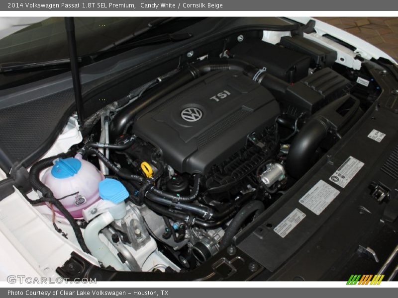 Candy White / Cornsilk Beige 2014 Volkswagen Passat 1.8T SEL Premium