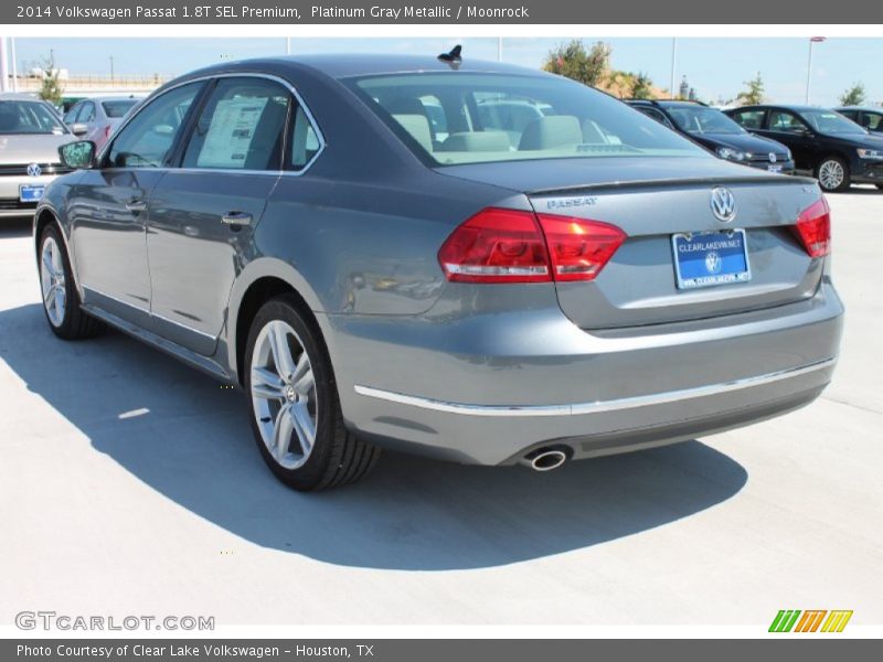 Platinum Gray Metallic / Moonrock 2014 Volkswagen Passat 1.8T SEL Premium