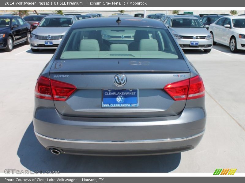 Platinum Gray Metallic / Moonrock 2014 Volkswagen Passat 1.8T SEL Premium