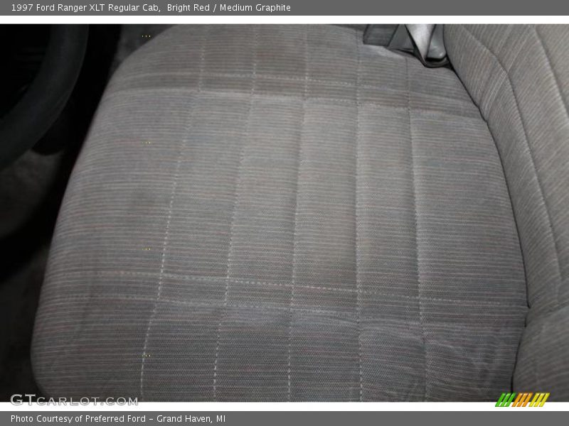 Bright Red / Medium Graphite 1997 Ford Ranger XLT Regular Cab