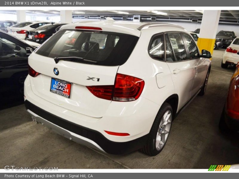 Alpine White / Black 2014 BMW X1 sDrive28i