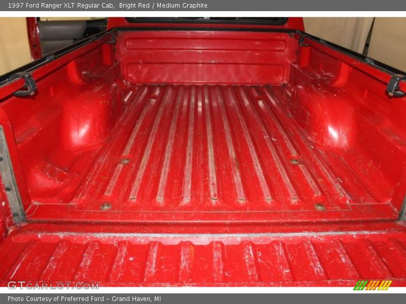 Bright Red / Medium Graphite 1997 Ford Ranger XLT Regular Cab