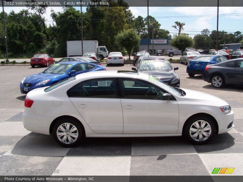 Candy White / Titan Black 2012 Volkswagen Jetta S Sedan