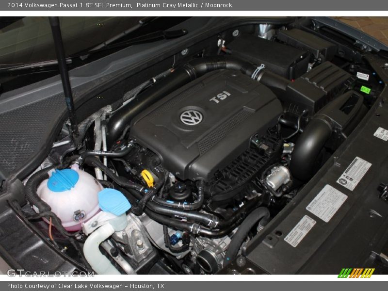  2014 Passat 1.8T SEL Premium Engine - 1.8 Liter FSI Turbocharged DOHC 16-Valve VVT 4 Cylinder