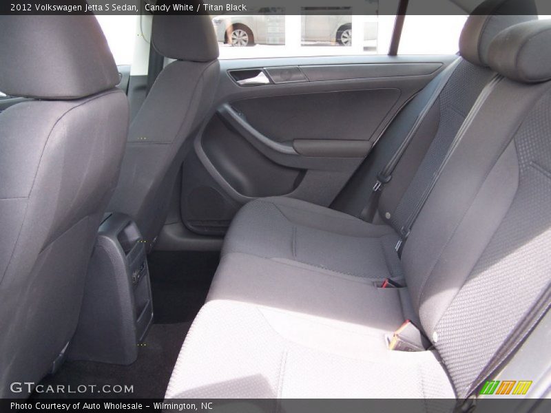 Candy White / Titan Black 2012 Volkswagen Jetta S Sedan