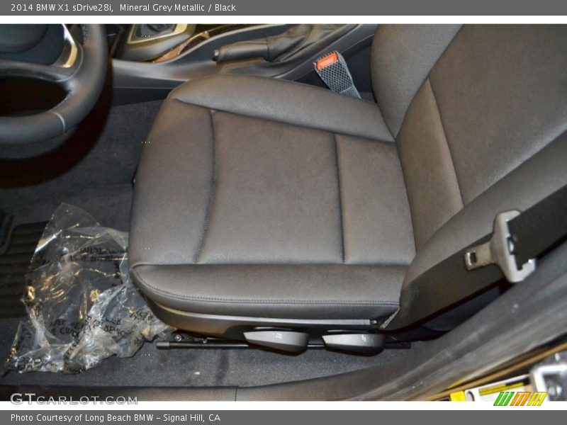 Mineral Grey Metallic / Black 2014 BMW X1 sDrive28i