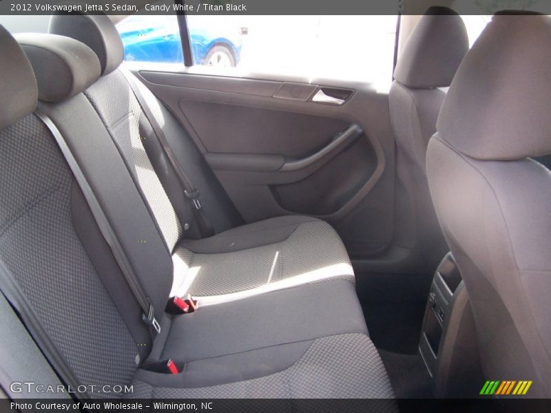 Candy White / Titan Black 2012 Volkswagen Jetta S Sedan