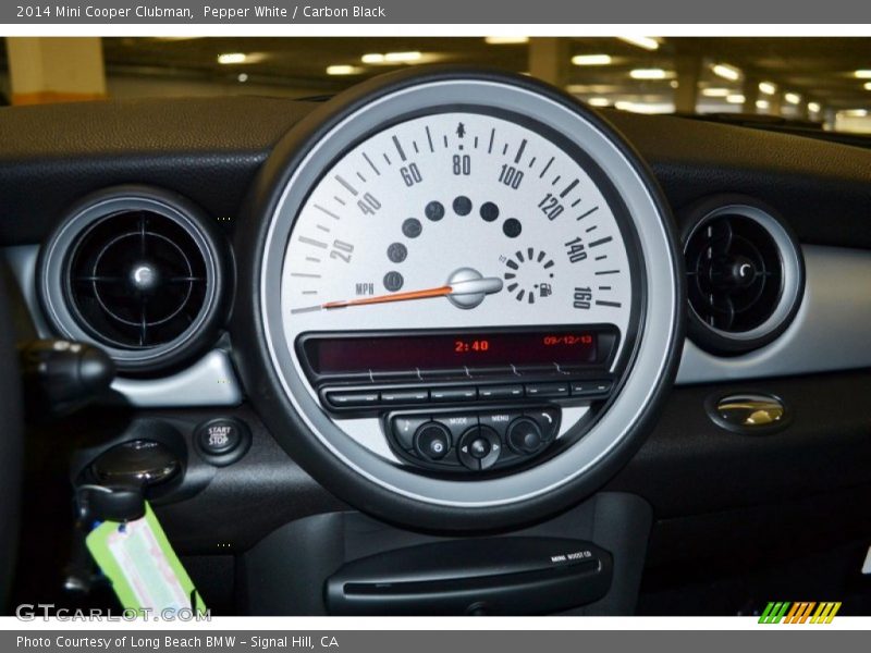 Pepper White / Carbon Black 2014 Mini Cooper Clubman