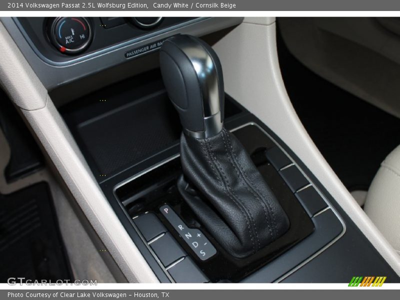 Candy White / Cornsilk Beige 2014 Volkswagen Passat 2.5L Wolfsburg Edition