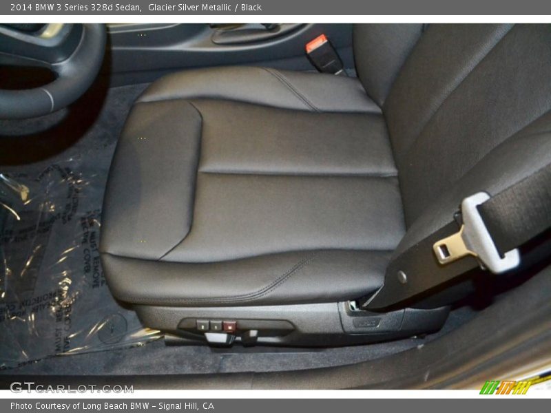 Glacier Silver Metallic / Black 2014 BMW 3 Series 328d Sedan