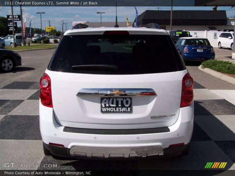 Summit White / Jet Black 2012 Chevrolet Equinox LTZ