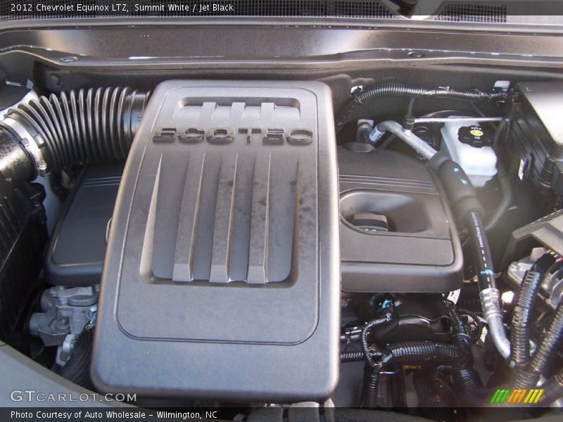 Summit White / Jet Black 2012 Chevrolet Equinox LTZ