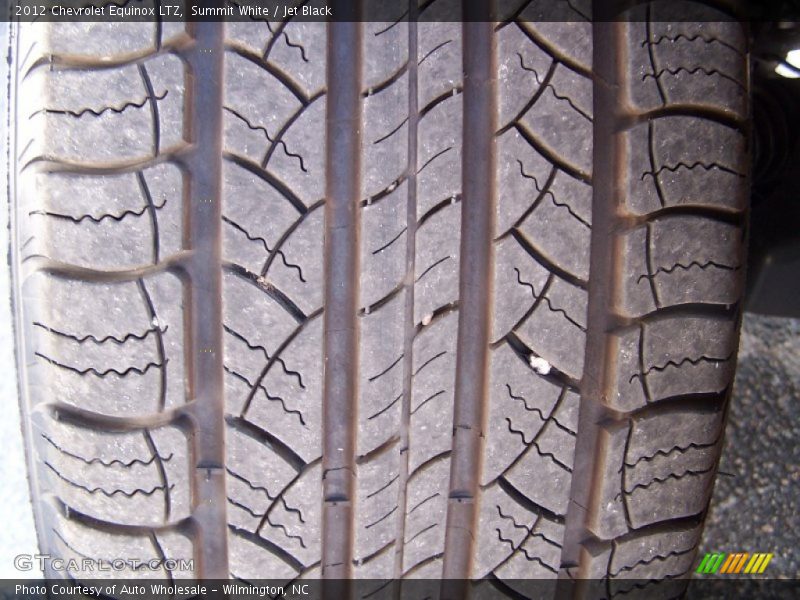 Summit White / Jet Black 2012 Chevrolet Equinox LTZ