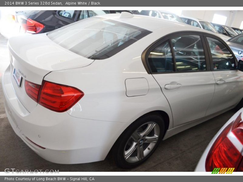 Alpine White / Black 2014 BMW 3 Series 328d Sedan