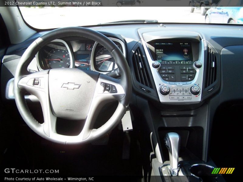 Summit White / Jet Black 2012 Chevrolet Equinox LTZ