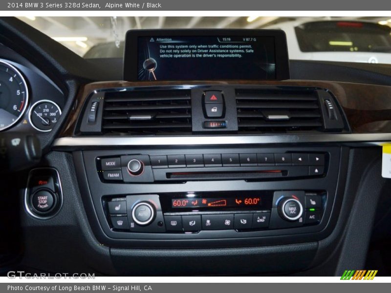 Alpine White / Black 2014 BMW 3 Series 328d Sedan