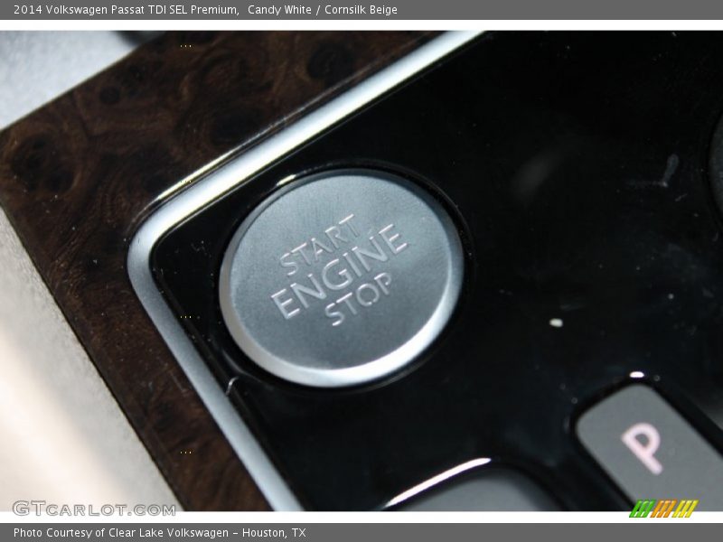 Candy White / Cornsilk Beige 2014 Volkswagen Passat TDI SEL Premium