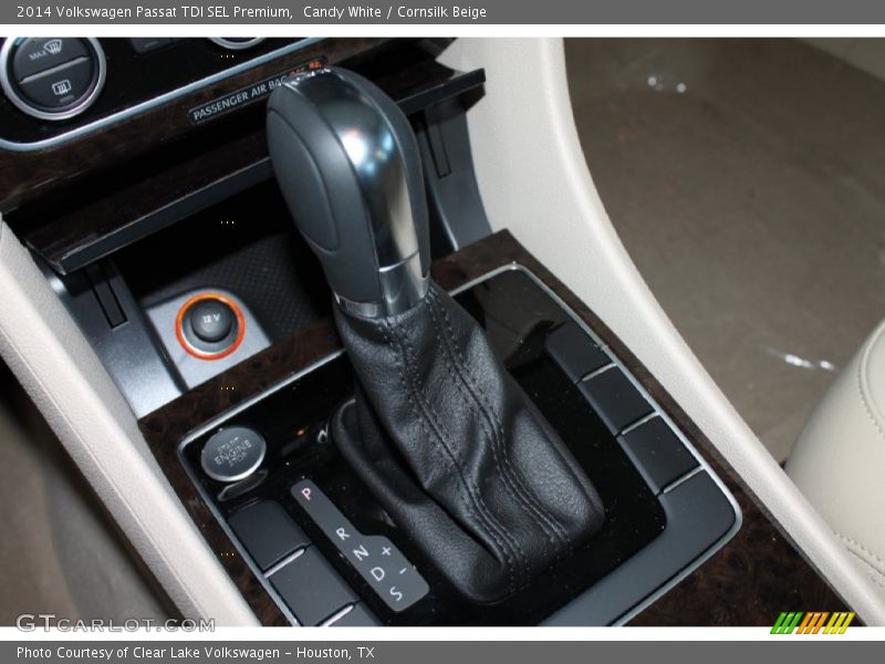 Candy White / Cornsilk Beige 2014 Volkswagen Passat TDI SEL Premium