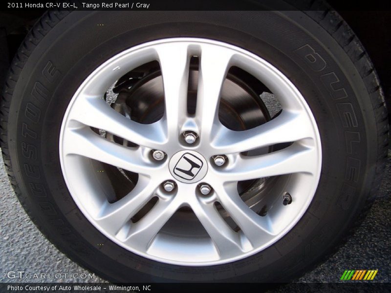 Tango Red Pearl / Gray 2011 Honda CR-V EX-L