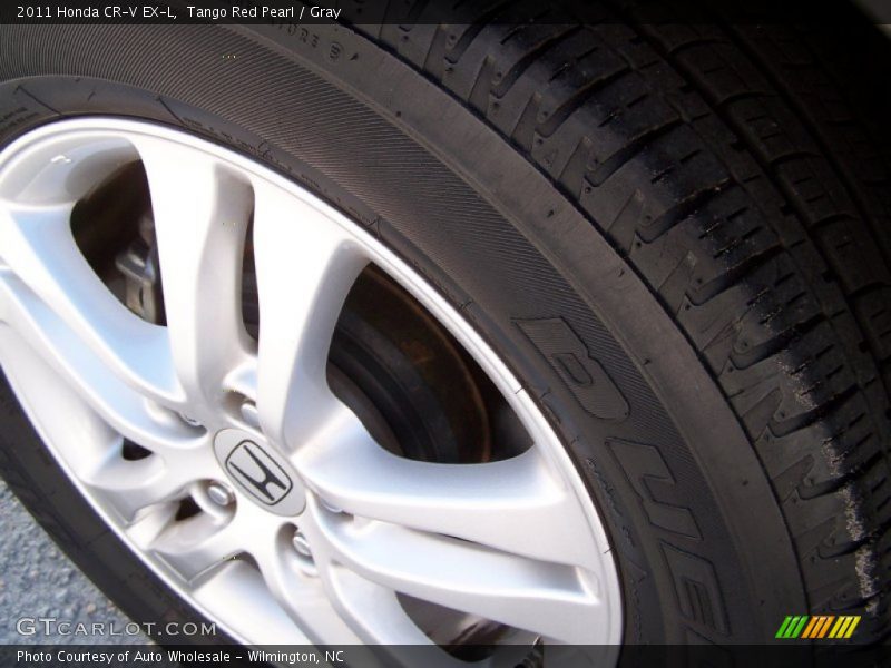 Tango Red Pearl / Gray 2011 Honda CR-V EX-L