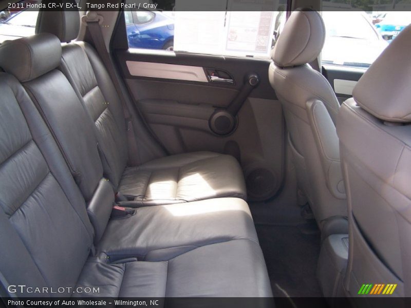 Tango Red Pearl / Gray 2011 Honda CR-V EX-L