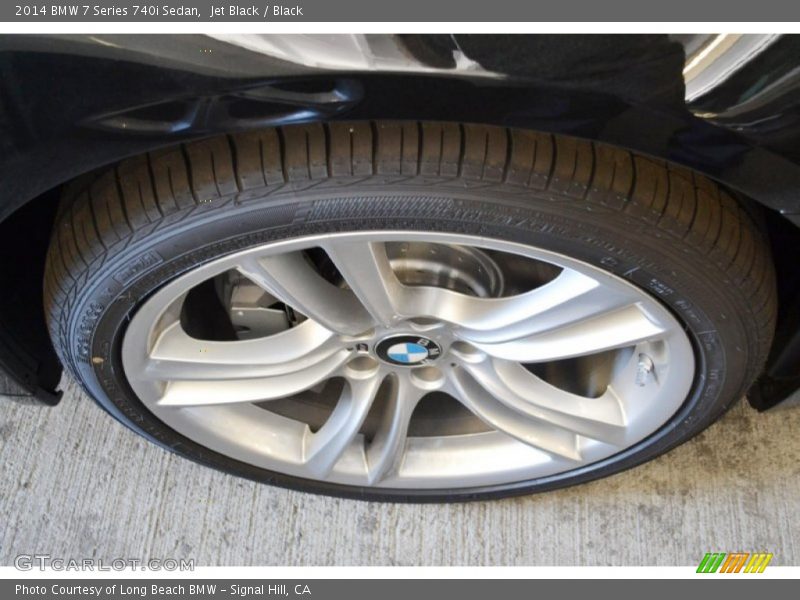 Jet Black / Black 2014 BMW 7 Series 740i Sedan