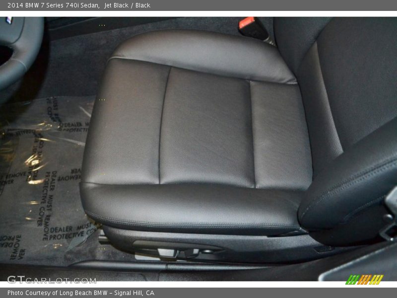 Jet Black / Black 2014 BMW 7 Series 740i Sedan