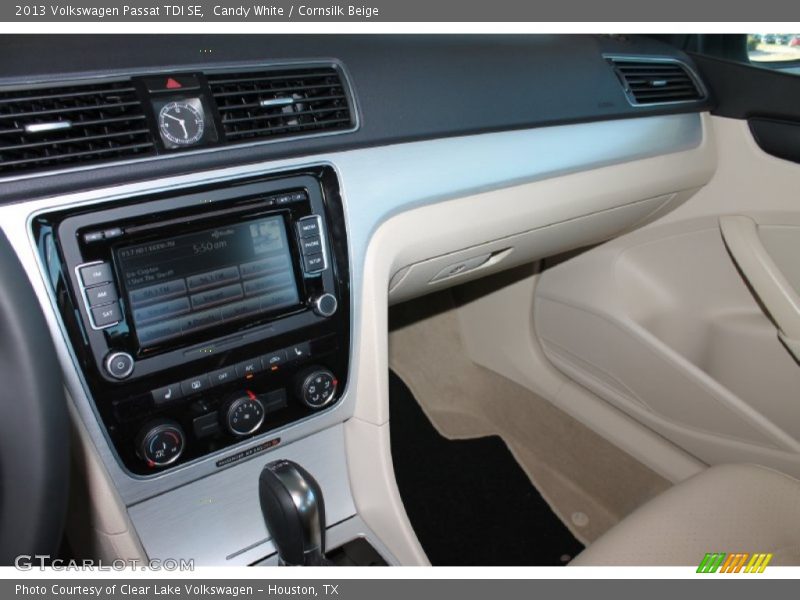 Candy White / Cornsilk Beige 2013 Volkswagen Passat TDI SE