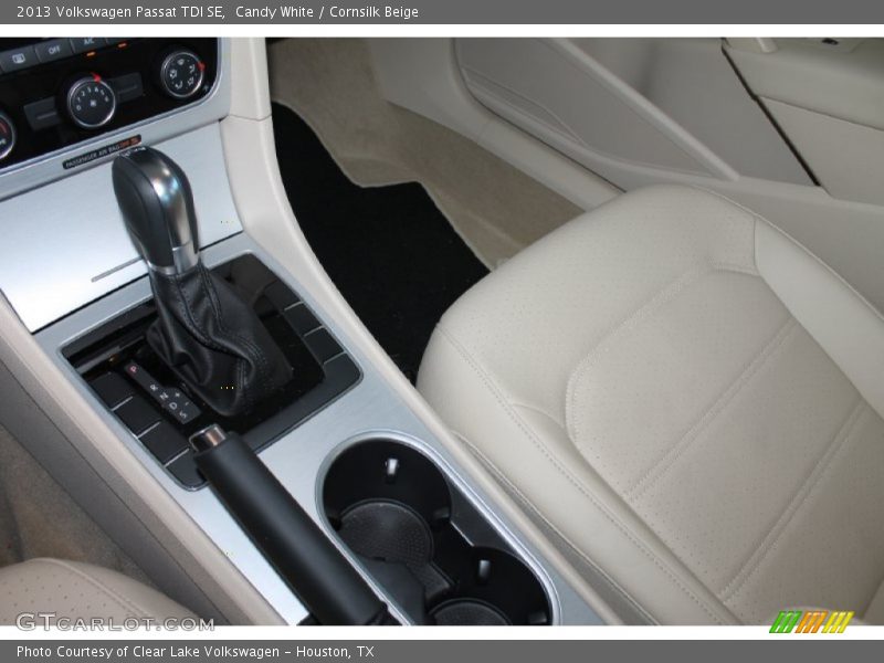 Candy White / Cornsilk Beige 2013 Volkswagen Passat TDI SE