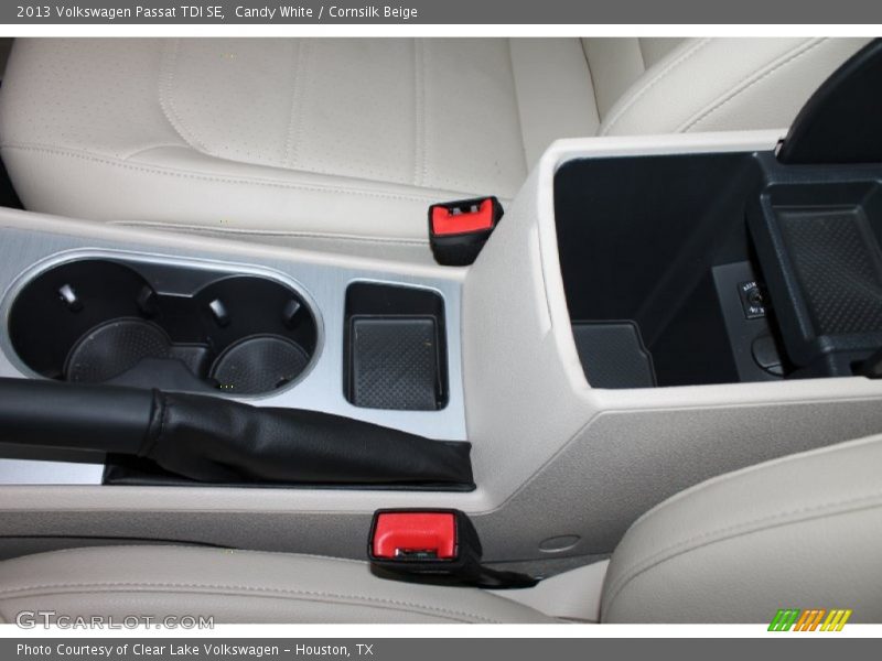 Candy White / Cornsilk Beige 2013 Volkswagen Passat TDI SE