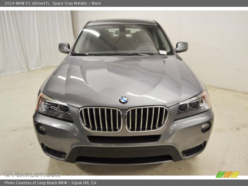Space Gray Metallic / Black 2014 BMW X3 xDrive35i
