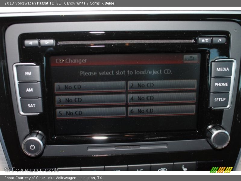 Candy White / Cornsilk Beige 2013 Volkswagen Passat TDI SE