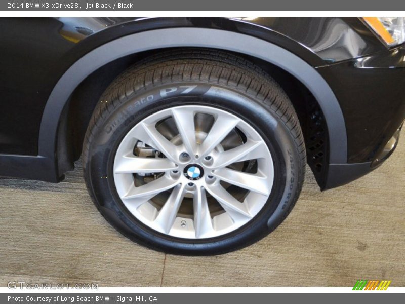 Jet Black / Black 2014 BMW X3 xDrive28i