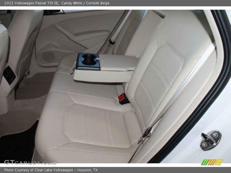 Candy White / Cornsilk Beige 2013 Volkswagen Passat TDI SE