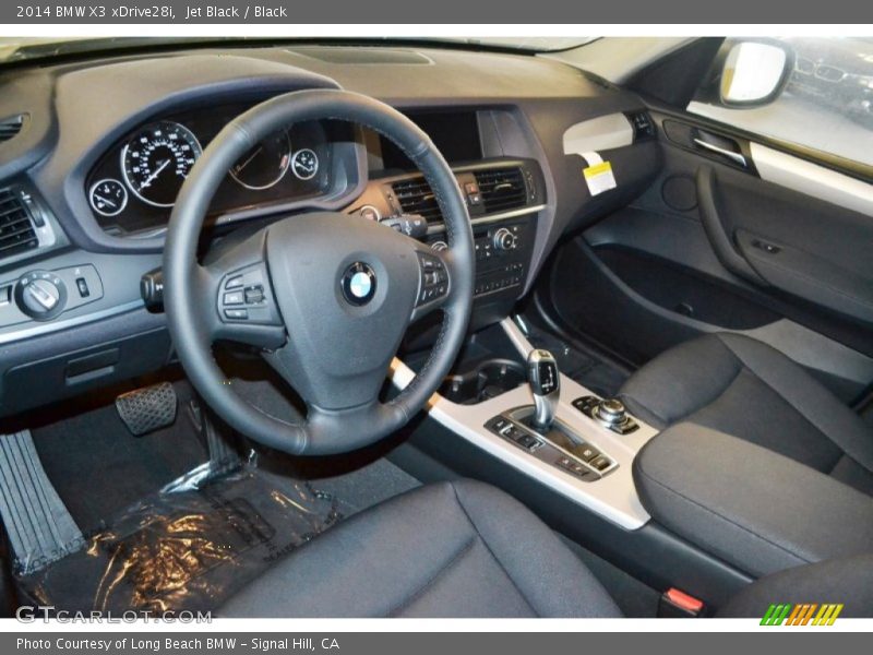 Jet Black / Black 2014 BMW X3 xDrive28i
