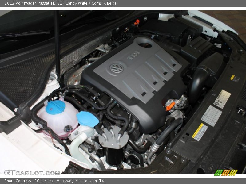 Candy White / Cornsilk Beige 2013 Volkswagen Passat TDI SE