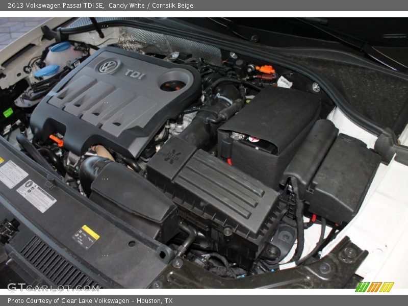 Candy White / Cornsilk Beige 2013 Volkswagen Passat TDI SE